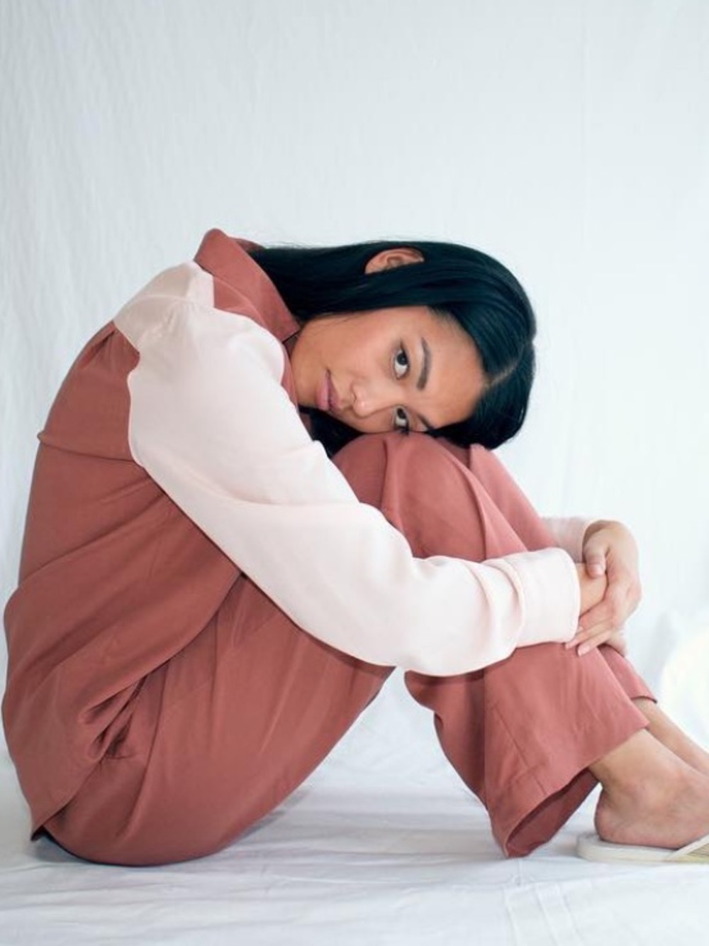 Soft Focus Pajama Set - Picture 3 of 16